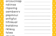 Thanksgiving Word Scramble Puzzle Happiness Is Homemade