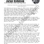 Free Printable Worksheets On Jackie Robinson 159