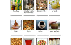 Mixture Solutions Worksheet