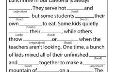 Funny Mad Libs Printable Worksheets Printable Worksheets