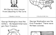 George Washington Worksheet For Kids Worksheet