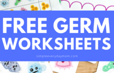 Free Printable Germ Worksheets For Kindergarten In 2020 Worksheets