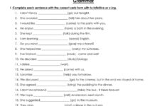 grade 7 english worksheets printable 159 1 Grade7 Grammar Test Worksheet