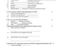 English For Grade 7 English ESL Worksheets For Distance Learning And