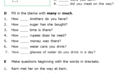Grammar Worksheets Year 6 Example Worksheet Solving