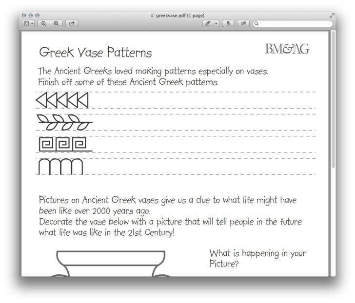 Greek Alphabet Printable Worksheets