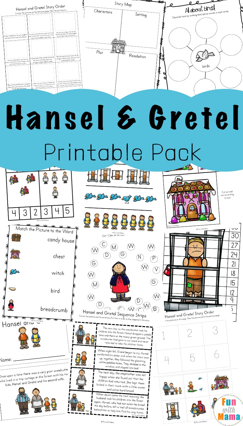 Hansel And Gretel Printable Worksheets Printable Worksheets