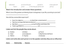 happiness printable worksheets 159 The Science Of Happiness English ESL Worksheets For Distance Learning