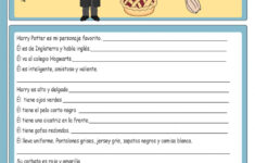 Harry Potter Present Simple Worksheet