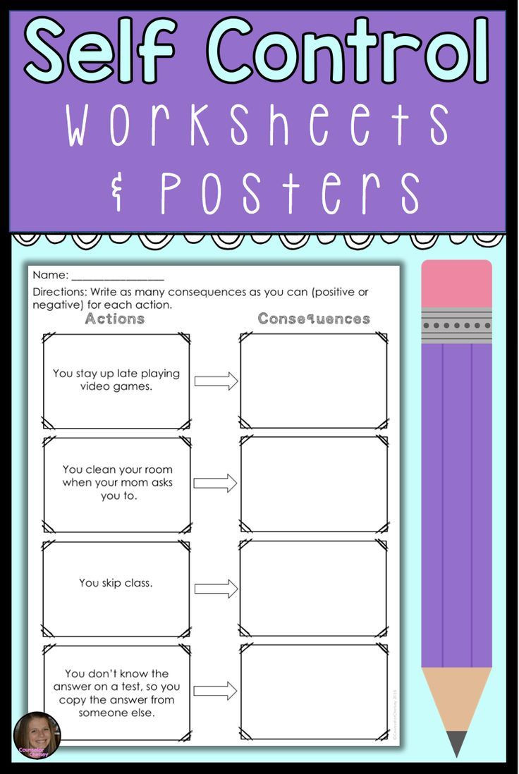30 Impulse Control Worksheets For Kids Template Library