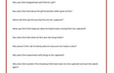 Indian In The Cupboard By Lynne Reid Banks Common Core Aligned 43