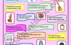 inventions printable worksheets 159 1 Inventions ESL Worksheet By OlgaPrih