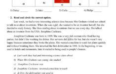 Inventions And Inventors Worksheet