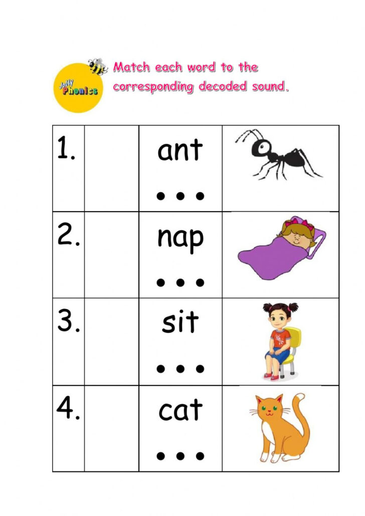 Jolly Phonics Worksheets Free Printable-159 | Lyana Worksheets