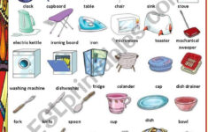 kitchen utensils printable worksheets 159 1 Find 40 Kitchen Utensils And Appliances ESL Worksheet By Vanda51