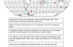 latitude and longitude worksheets free printable 159 1 Longitude And Latitude Worksheet Latitude Longitude Worksheet Map