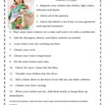 Laundry Worksheets Printable 159