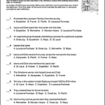 Lewis And Clark Printable Worksheets 159
