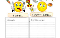 likes and dislikes worksheets printable 159 3 Likes And Dislikes English Activities For Kids English Lessons For