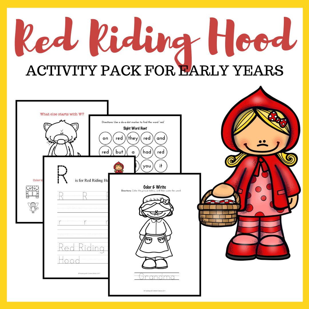 Free Little Red Riding Hood Worksheets And Activities