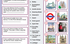 London Sightseeing Worksheets For Children Image Search Results