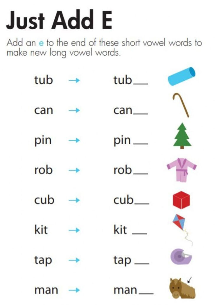 Magic E Worksheets Free Printable 159 Lyana Worksheets