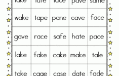 Magic E 4 In A Row Game Classroom Freebies