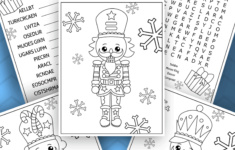 Nutcracker Activity Sheets And Crafts For Kids The Inspiration Edit