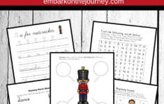 nutcracker worksheets printable 159 70 Pages Of Nutcracker Printables For Grades K 3 Preschool Christmas