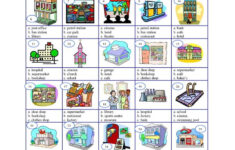 Places In A Town Multiple Worksheet Free ESL Printable Worksheets