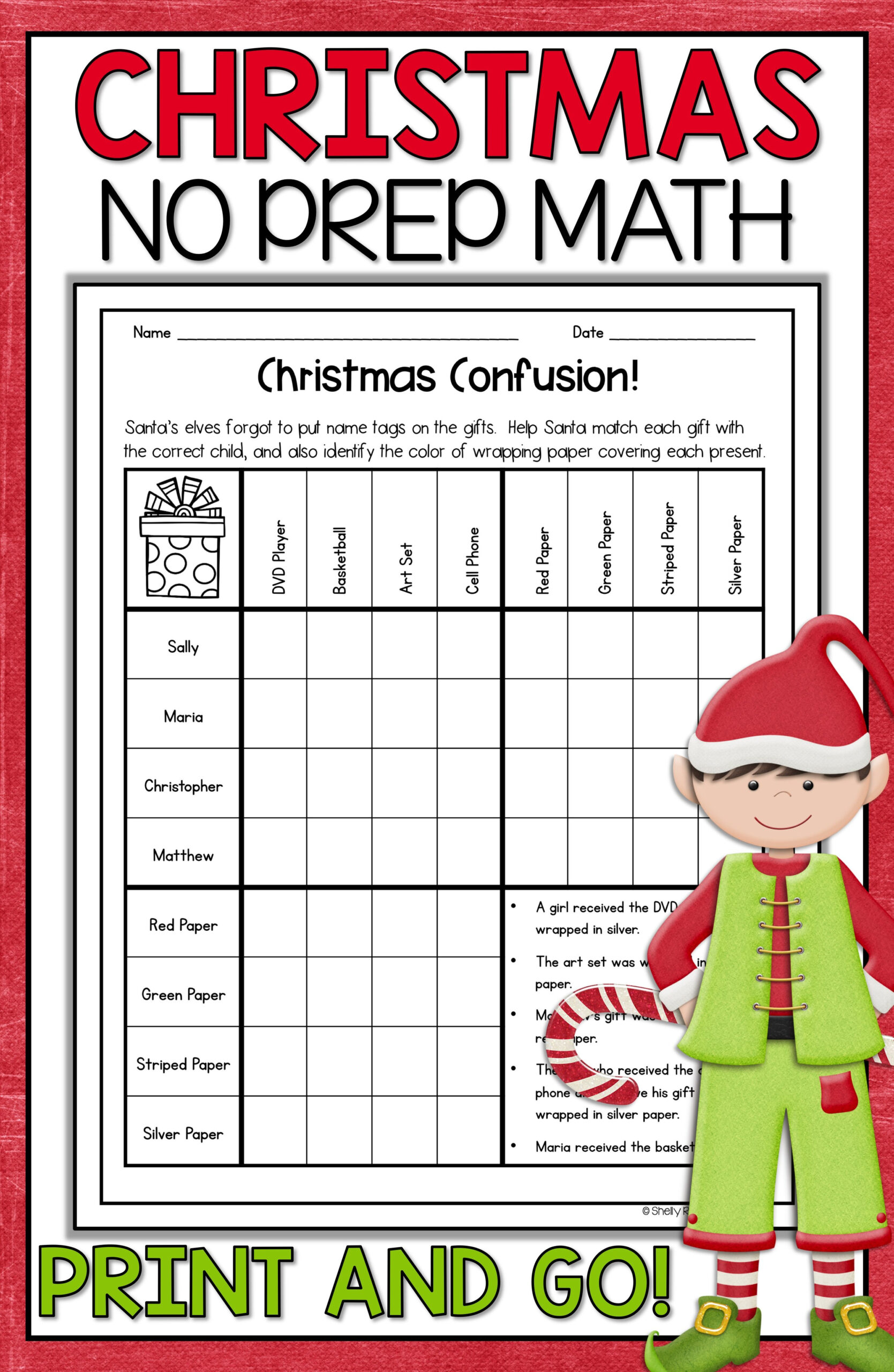 Teach Child How To Read Free Printable Christmas Math Worksheets For 