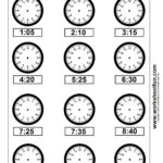 Printable Clock Worksheets 159