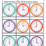 Printable Clock Worksheets 159