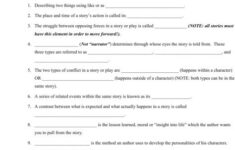 12 7Th Grade Literary Terms Worksheet Literary Terms Language