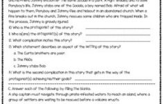 Reading Literature Printables Worksheets And Tests Grades 7 8 I m
