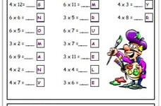 printable math riddles worksheets 159 1 Multiplication Riddles Fun Printable Worksheets By Yvi TpT