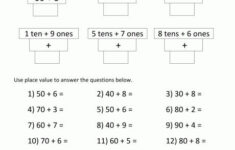printable maths worksheets for 13 year olds uk 159 2 Math Place Value Worksheets To 100 Maths For 6 Year Olds Printable Uk