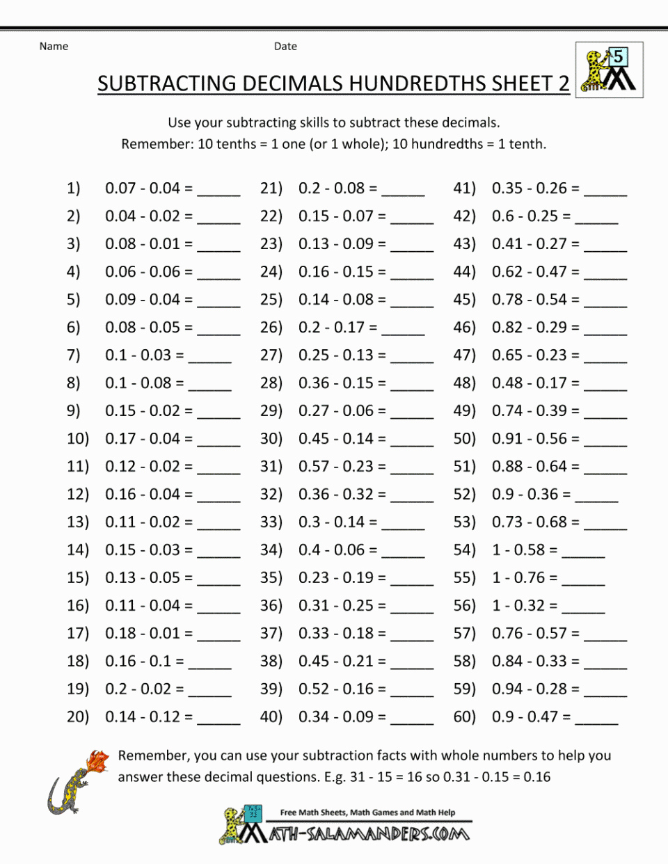 12 Year Old Worksheets