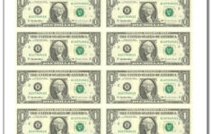 These Printable Play Money Sheets Can Be Cutup And Used For Classroom