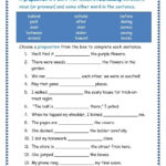 Printable Preposition Worksheets For Grade 3 159