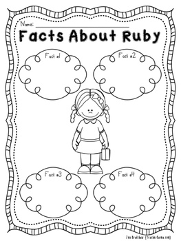  FREEBIE Ruby Bridges NO PREP Printables Black History Month TpT