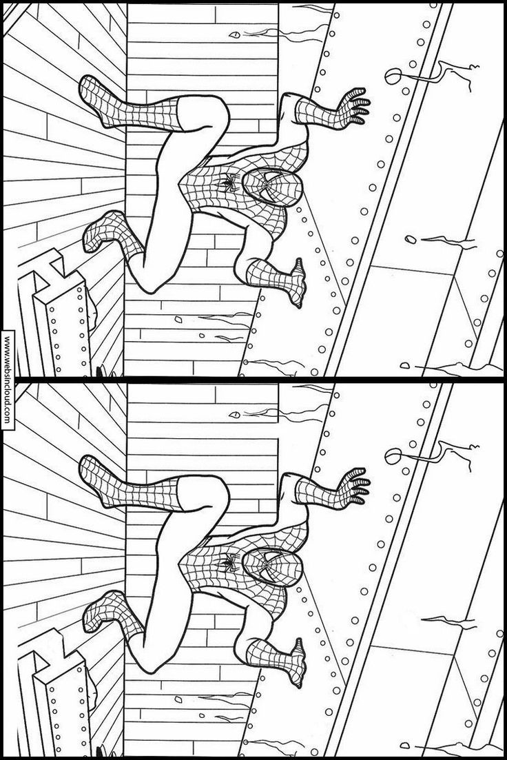 Activities For Kids Printable Find The Differences Spiderman 58 