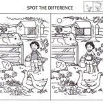 Spot The Difference Printable Worksheets For Adults 159