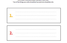 Two Truths And A Lie Icebreaker TeacherVision