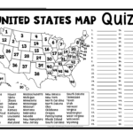 Us States And Capitals Printable Worksheets 159