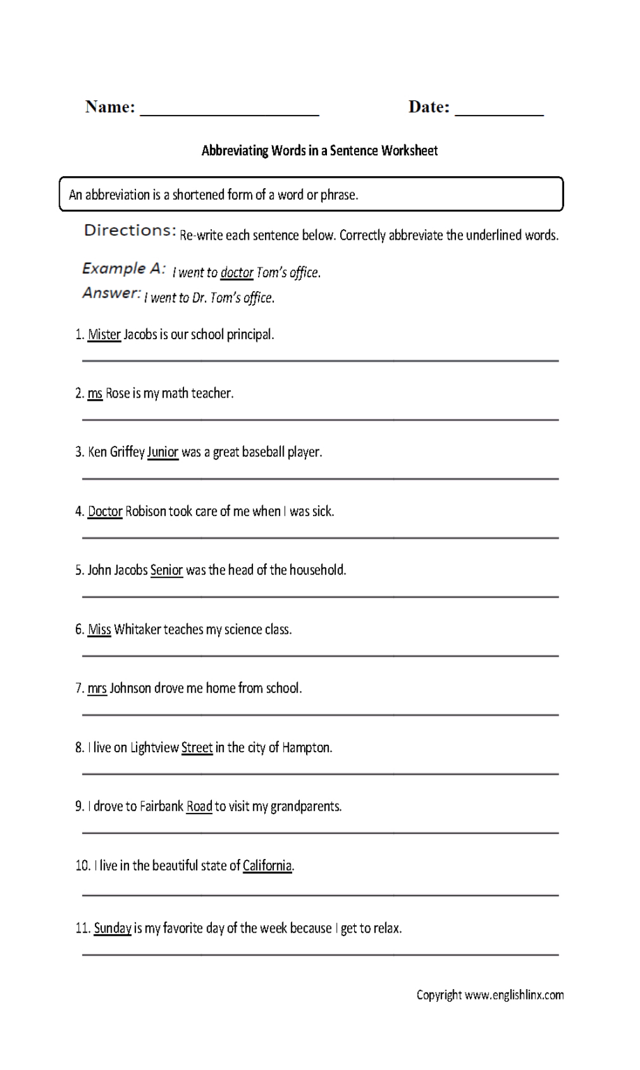 Year 10 English Worksheets Printable-159 | Lyana Worksheets