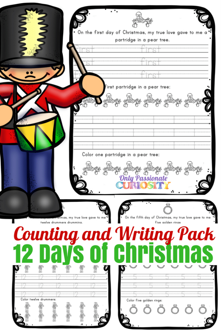 12 Days of Christmas Cost Worksheet