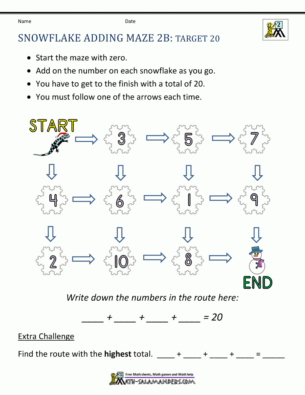 2Nd Grade Christmas Math Worksheets pertaining to 2nd Grade Math Christmas Worksheets