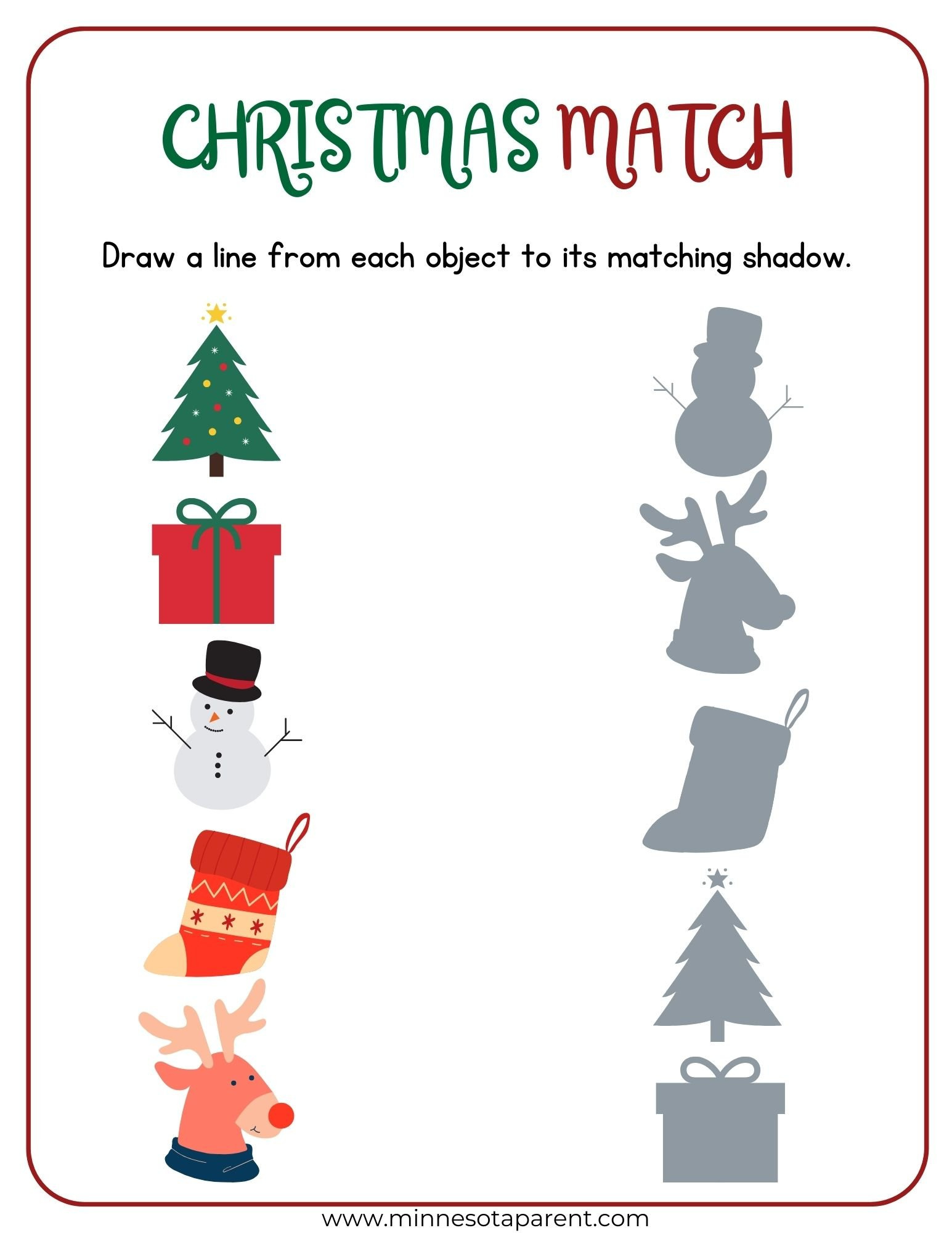 40 Free Christmas Printables &amp;amp; Activity Sheets For Kids pertaining to Kids Christmas Worksheets