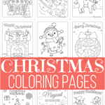 650+ Free Christmas Coloring Pages For Kids & Adults Pertaining To Christmas Coloring Worksheets For 1St Graders